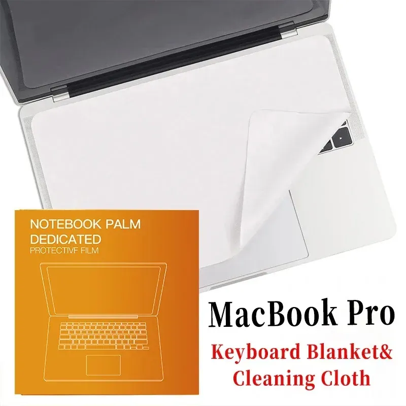 Microfiber Laptop Screen Cleaning Cloth & Keyboard Protector for MacBook Pro 13/15/16 Inch - Dustproof, Anti-Fingerprint, Durable 0.4mm Thickness showcase 7