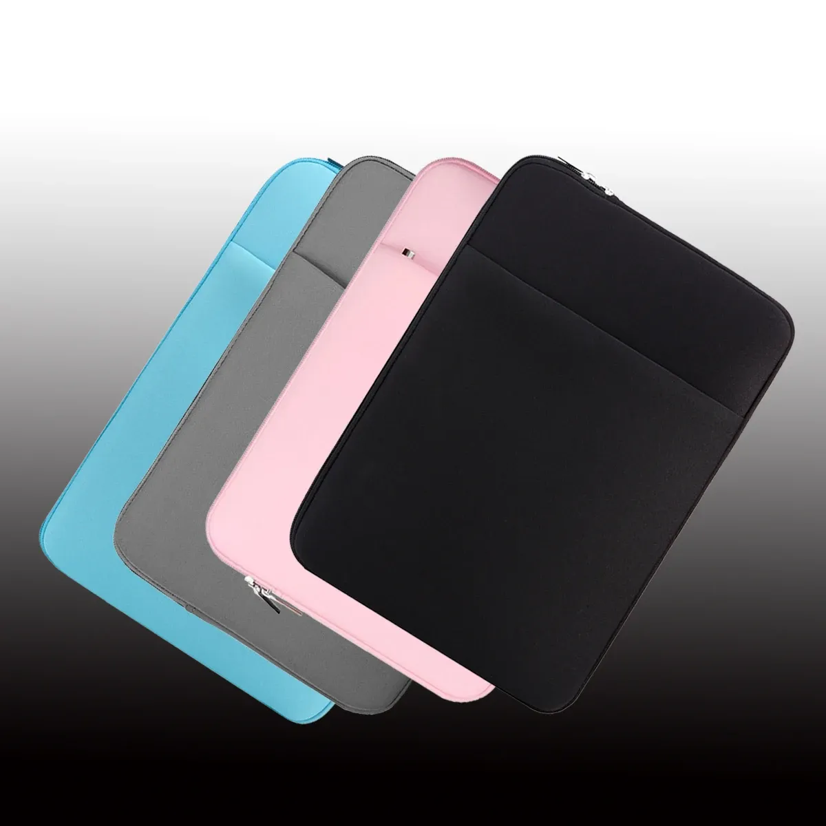 11-17 Inch Laptop Bag Protective Sleeve Case with Front Pocket for Power Accessories, Casual Polyester Computer Bag for Men & Women thumbnail 4