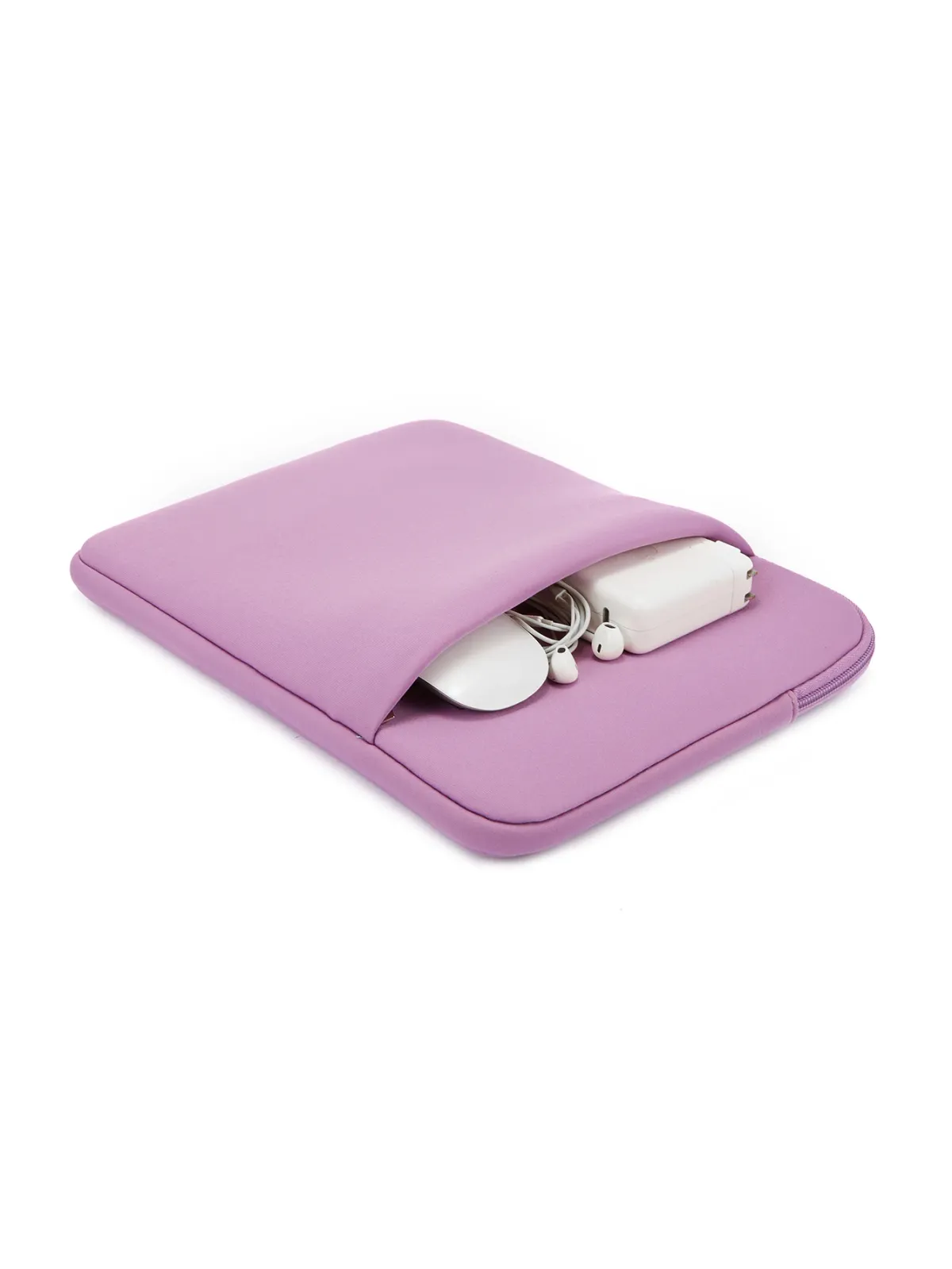 11-17 Inch Laptop Bag Protective Sleeve Case with Front Pocket for Power Accessories, Casual Polyester Computer Bag for Men & Women showcase 15