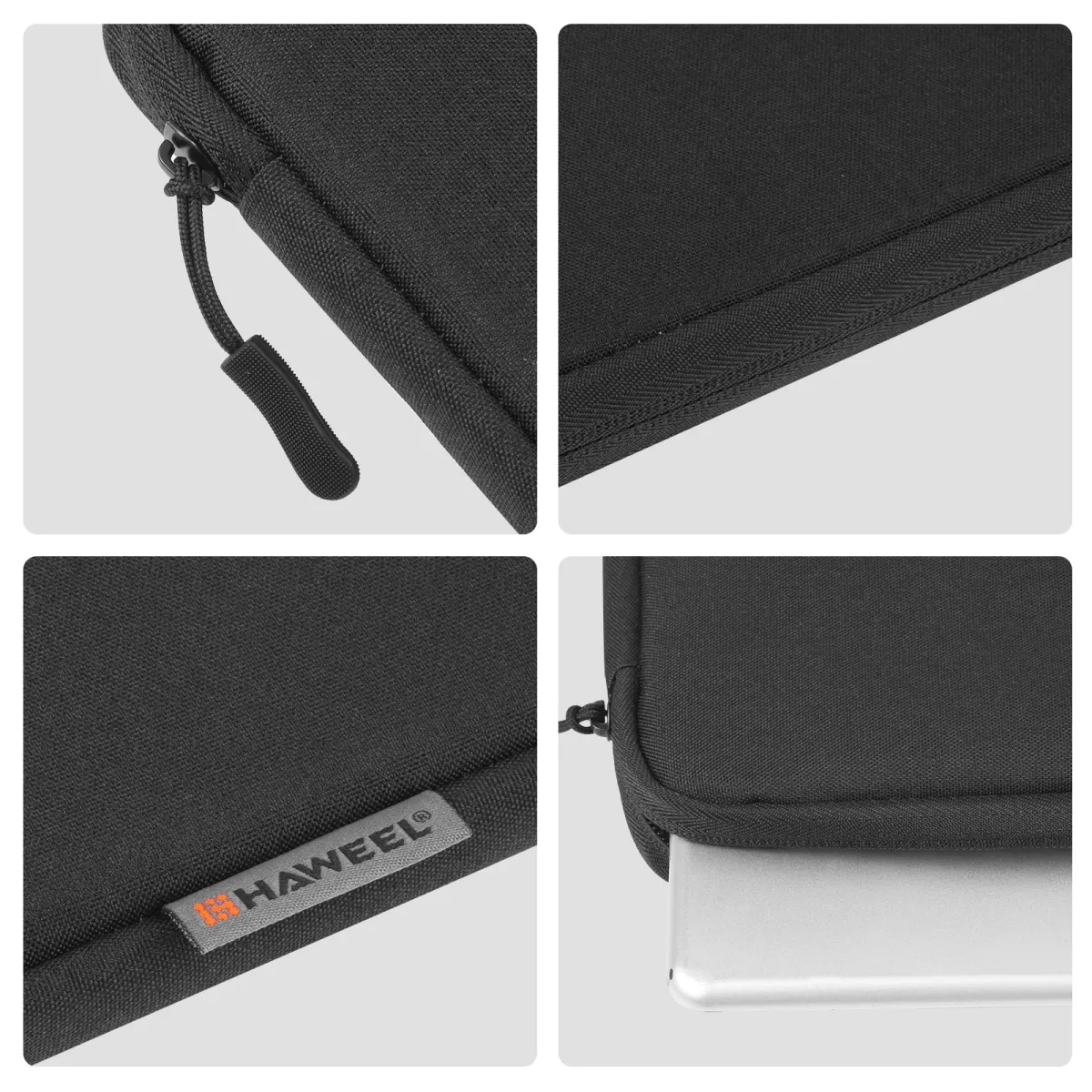HAWEEL Laptop Sleeve Case 11-16 Inch for HP Dell MacBook Air Pro, Shockproof Protective Carrying Bag for Men & Women, Lightweight & Slim Design showcase 5