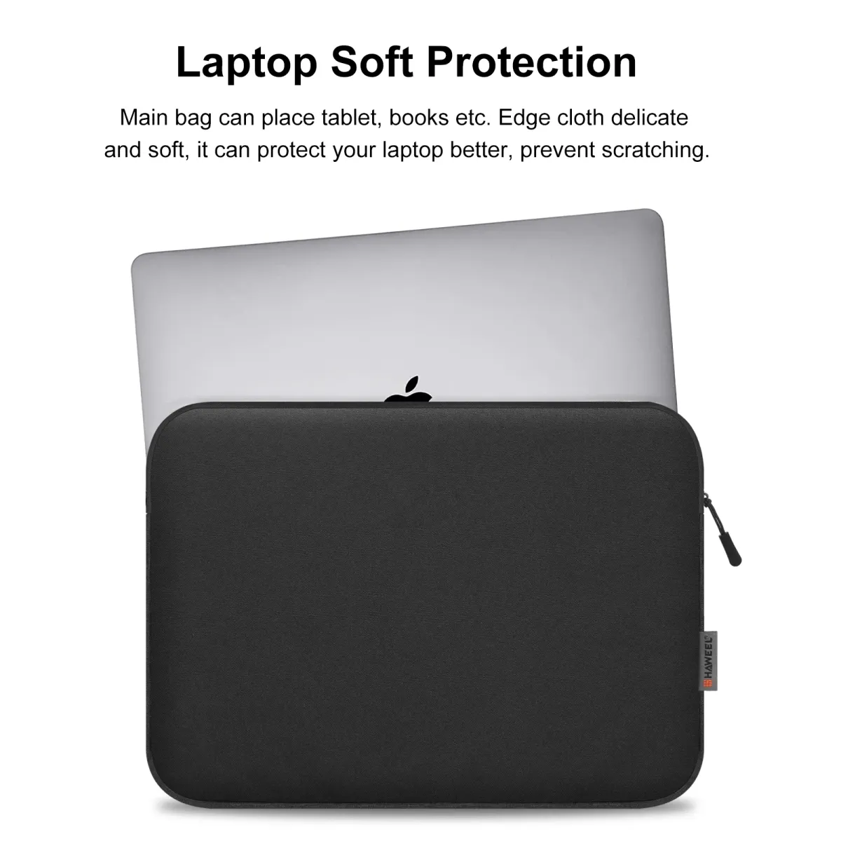 HAWEEL Laptop Sleeve Case 11-16 Inch for HP Dell MacBook Air Pro, Shockproof Protective Carrying Bag for Men & Women, Lightweight & Slim Design showcase 6