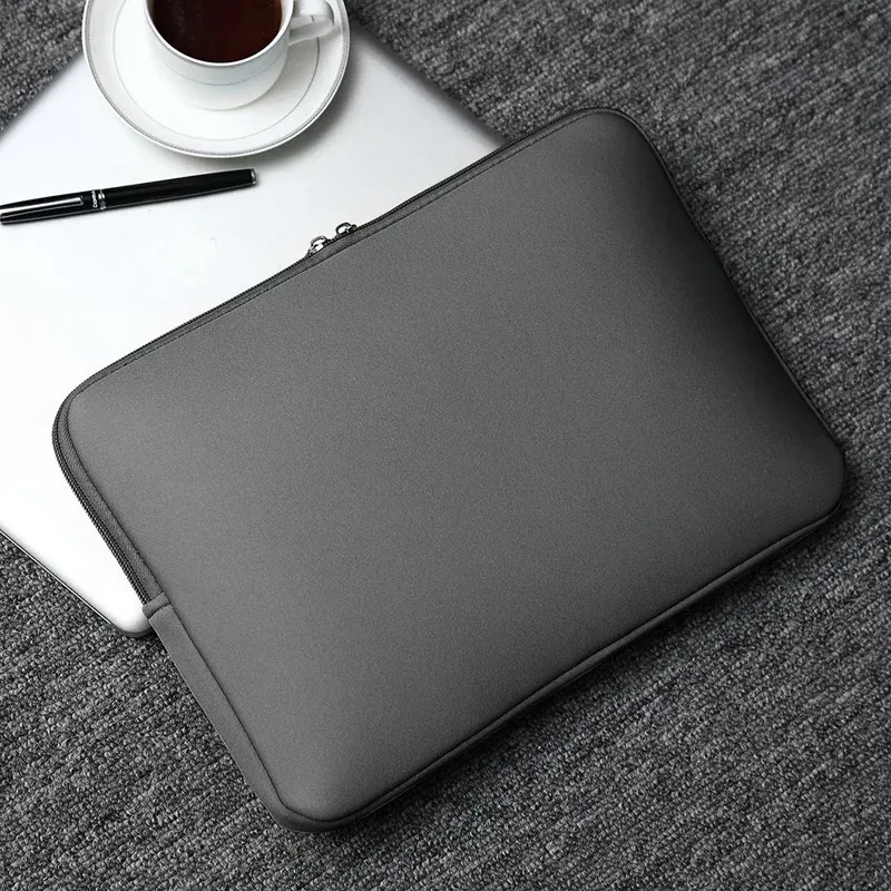 Durable Laptop Sleeve Case Bag for 11-15.6 Inch Laptops - Protective Padded Cover for MacBook, HP, Dell, Xiaomi Air - Water-Resistant with Dual Zipper showcase 8