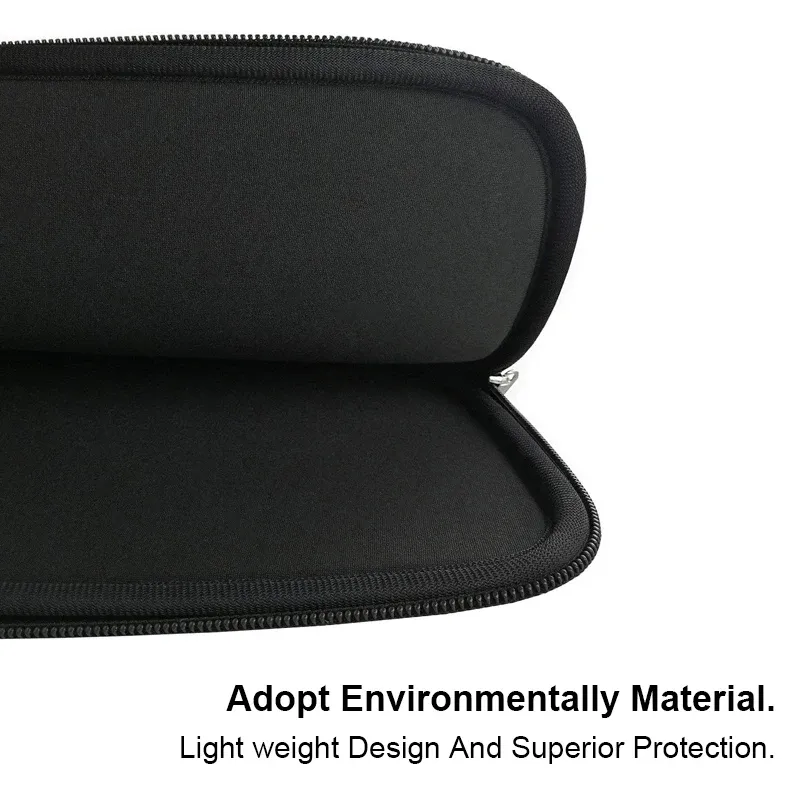 Durable Black Laptop Bag Sleeve Case for 11-15.6 Inch Laptops - Protects Lenovo, Xiaomi, Dell, MacBook Air/Pro/Retina thumbnail 3