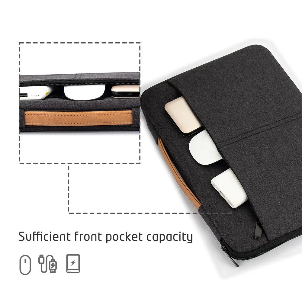 Slim Protective Laptop Sleeve Case for 13.3-16 Inch MacBook Pro M3/M2/M1, Business Travel Briefcase Bag for Men & Women showcase 9