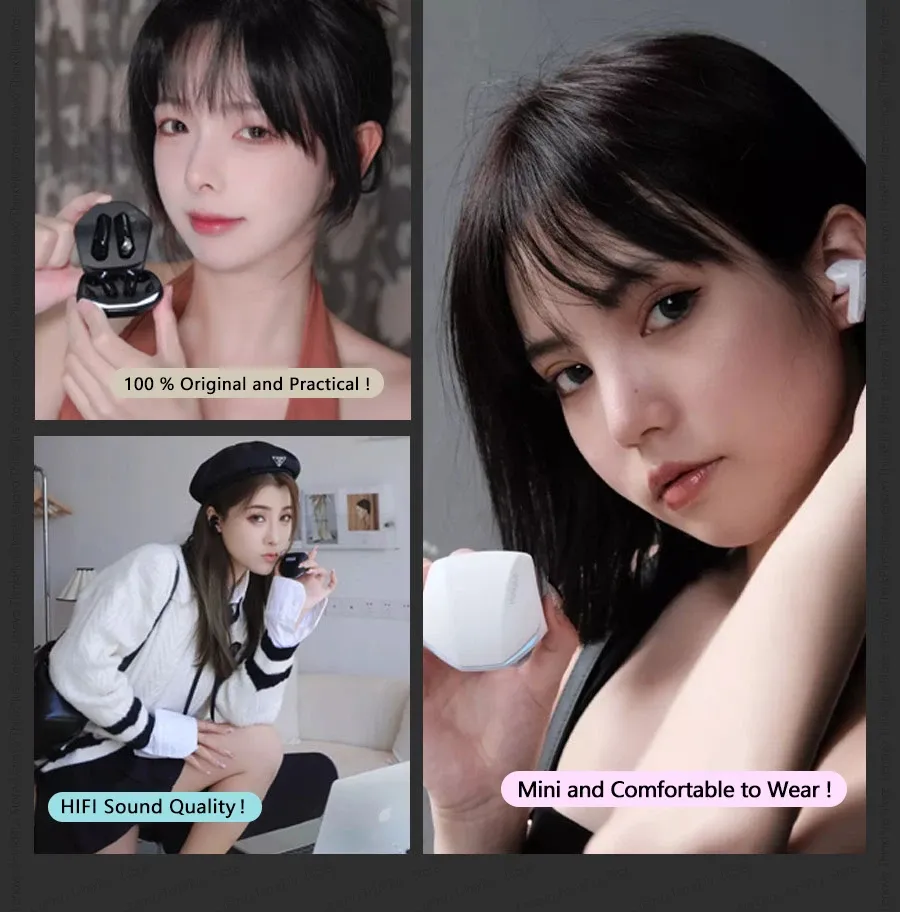 Lenovo GM2 Pro TWS Wireless Earbuds, Bluetooth 5.3 Gaming Headphones with Low Latency, HIFI Stereo Sound, Active Noise Cancelling, Dual Mode for Music & Sports, Long Battery Life showcase 7