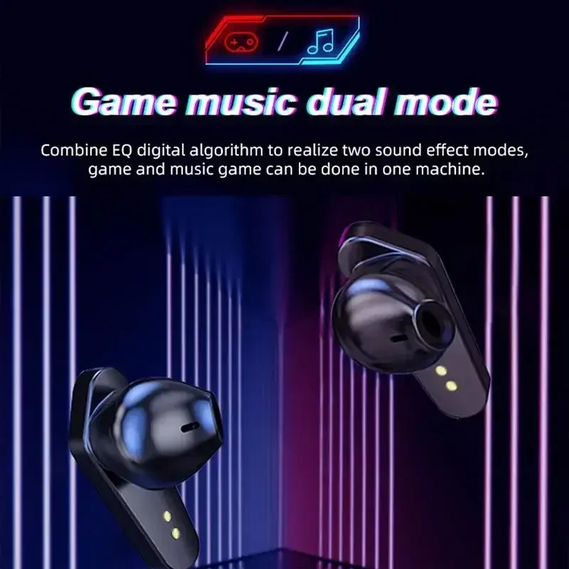 X15 TWS Gaming Earbuds: Wireless Bluetooth 5.3 Headphones with Mic, 9D Stereo HiFi Bass Audio, Low Latency for Gamers, Music Lovers showcase 4