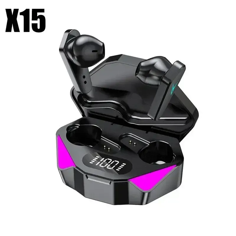 X15 TWS Gaming Earbuds: Wireless Bluetooth 5.3 Headphones with Mic, 9D Stereo HiFi Bass Audio, Low Latency for Gamers, Music Lovers showcase 7