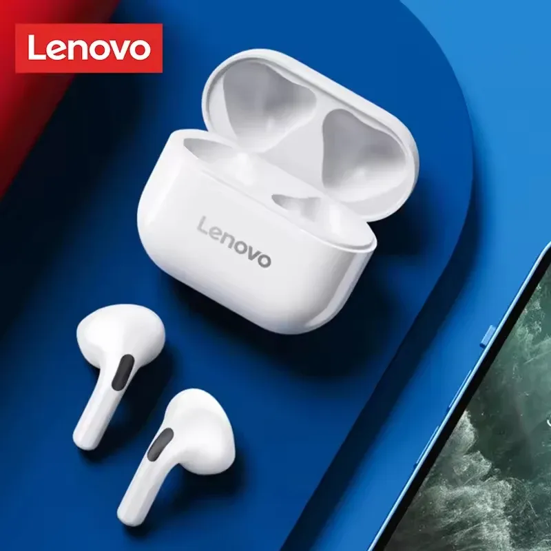 New LP40 Bluetooth V5.0 Wireless Earbuds, Sweatproof Lightweight Headphones with Mic, Compatible with Smartphones and Laptops for Sports and Daily Use thumbnail 1