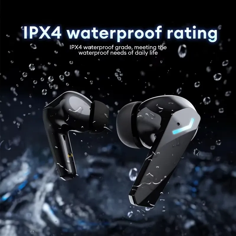 Lenovo XT53 Wireless Bluetooth 5.4 Earphones with LED Display, IPX4 Waterproof, Low Latency Gaming Mode, 26H Battery Life, Immersive 3D Stereo Sound for Mobile Gamers & Music Lovers thumbnail 5