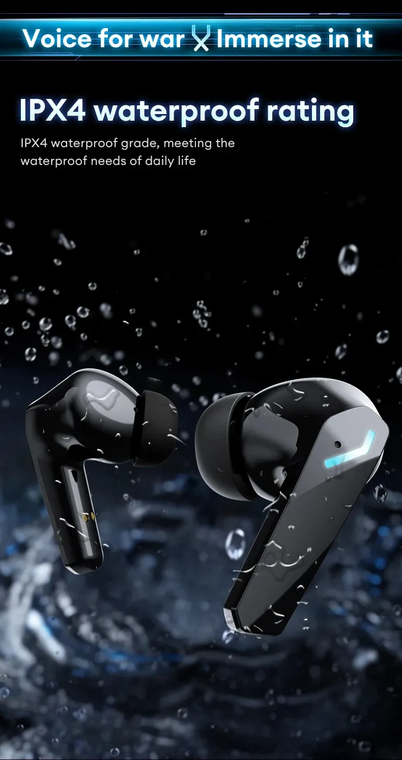 Lenovo XT53 Wireless Bluetooth 5.4 Earphones with LED Display, IPX4 Waterproof, Low Latency Gaming Mode, 26H Battery Life, Immersive 3D Stereo Sound for Mobile Gamers & Music Lovers showcase 12
