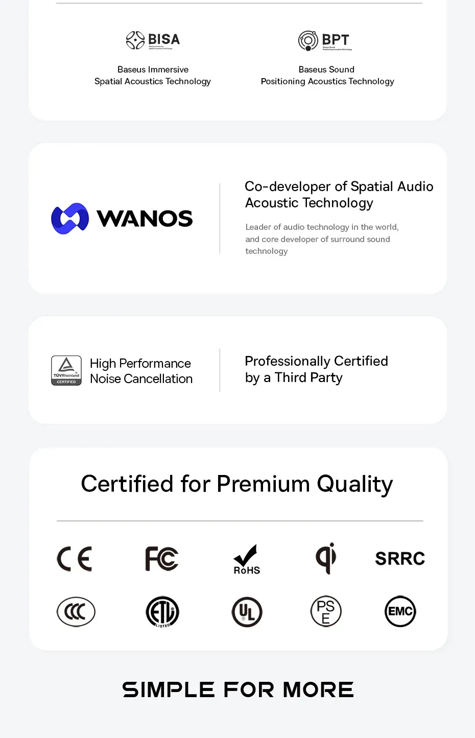 Baseus EP10 Pro ANC Wireless Earbuds: Bluetooth 6.0, 50dB Adaptive Noise Cancelling, 6 Mics for Clear Calls, Hi-Res LDAC Audio, 12H Battery, IP55 Waterproof, App Customization showcase 25