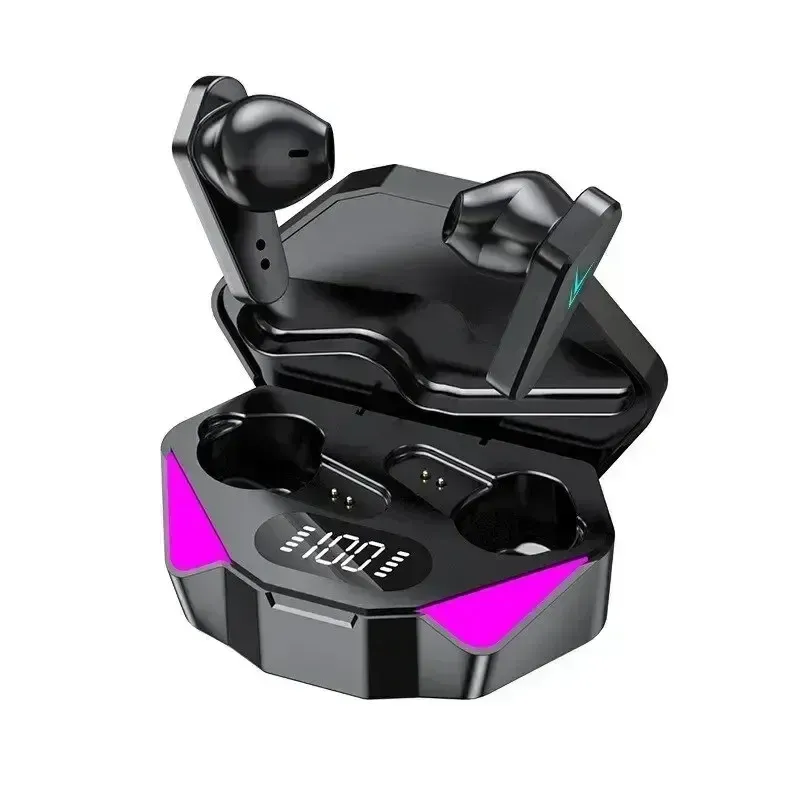 X15 TWS Wireless Gaming Earbuds Bluetooth 5.0 Headphones with Mic, 9D Stereo HiFi Bass Audio, Low Latency 65ms, In-Ear Comfort for Gamers & Music Lovers thumbnail 6