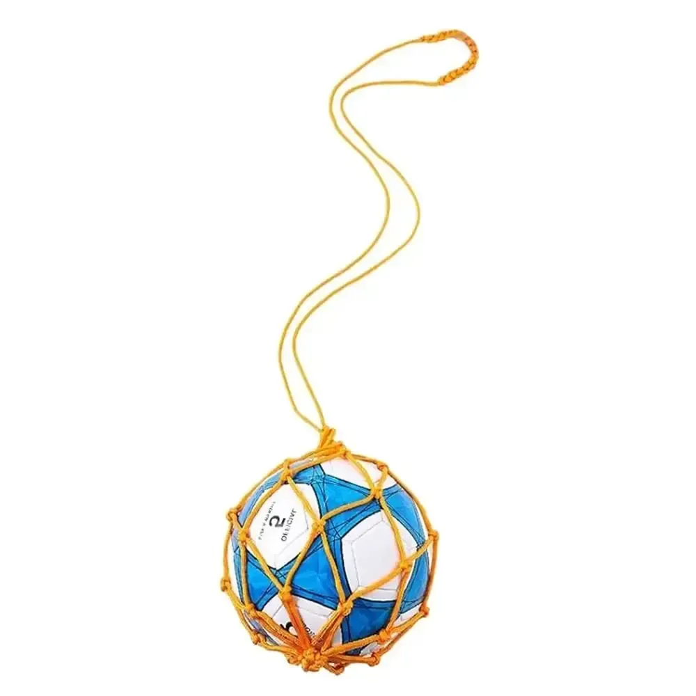 Youth Football Kick Trainer Net Pocket - Professional Outdoor Sport Nylon Carry Bag for Soccer Balls thumbnail 4