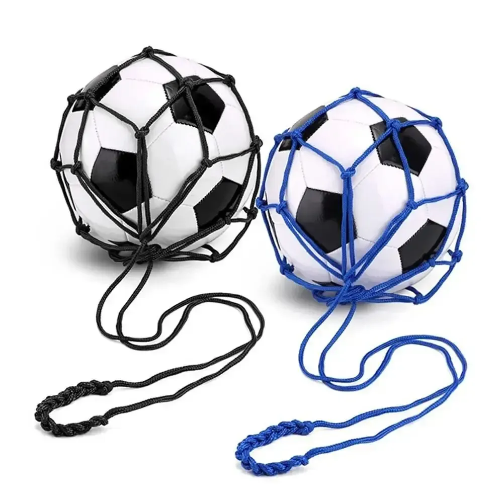 Youth Football Kick Trainer Net Pocket - Professional Outdoor Sport Nylon Carry Bag for Soccer Balls showcase 3
