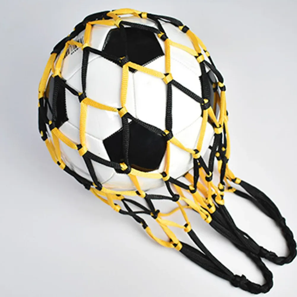 Durable Nylon Sports Ball Holder Bag - Mesh Drawstring Carrier for Basketball, Football, Volleyball - Lightweight & Versatile for Athletes showcase 4
