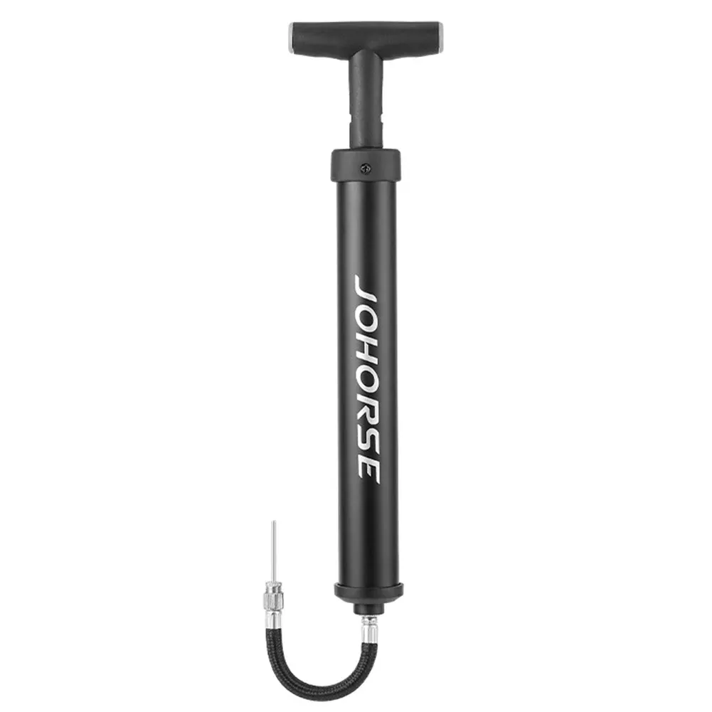 Portable Bicycle Pump & Ball Inflator: Compact Hand Air Pump for Soccer, Basketball, Volleyball with Real-time Pressure Monitoring and Rotating Nozzle showcase 9