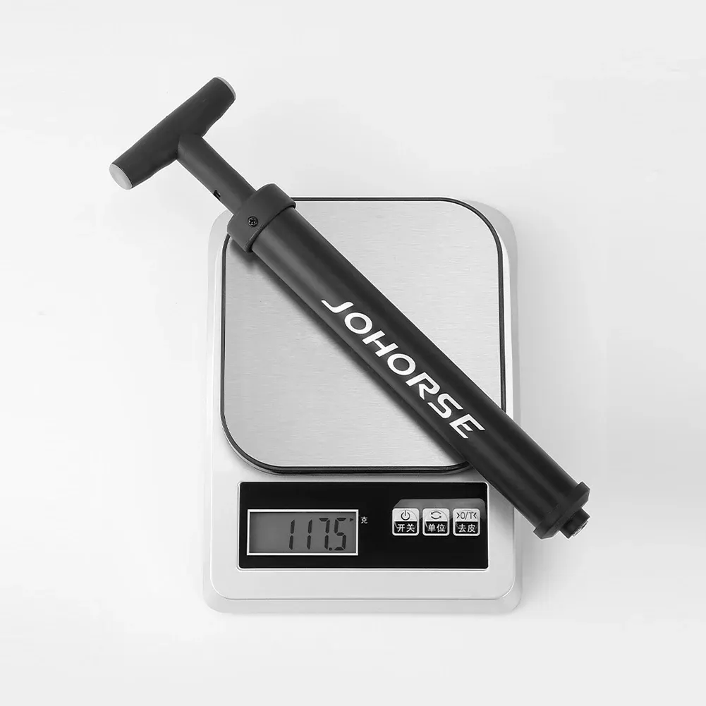 Portable Bicycle Pump & Ball Inflator: Compact Hand Air Pump for Soccer, Basketball, Volleyball with Real-time Pressure Monitoring and Rotating Nozzle showcase 16