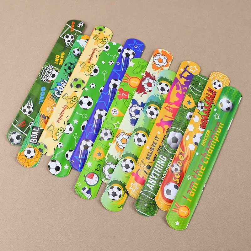 Soccer Football Party Favors for Kids - Theme Bracelets, Keychain, Maze Game Toys - Ideal for Birthday Pinata Fillers & Christmas Gifts thumbnail 5