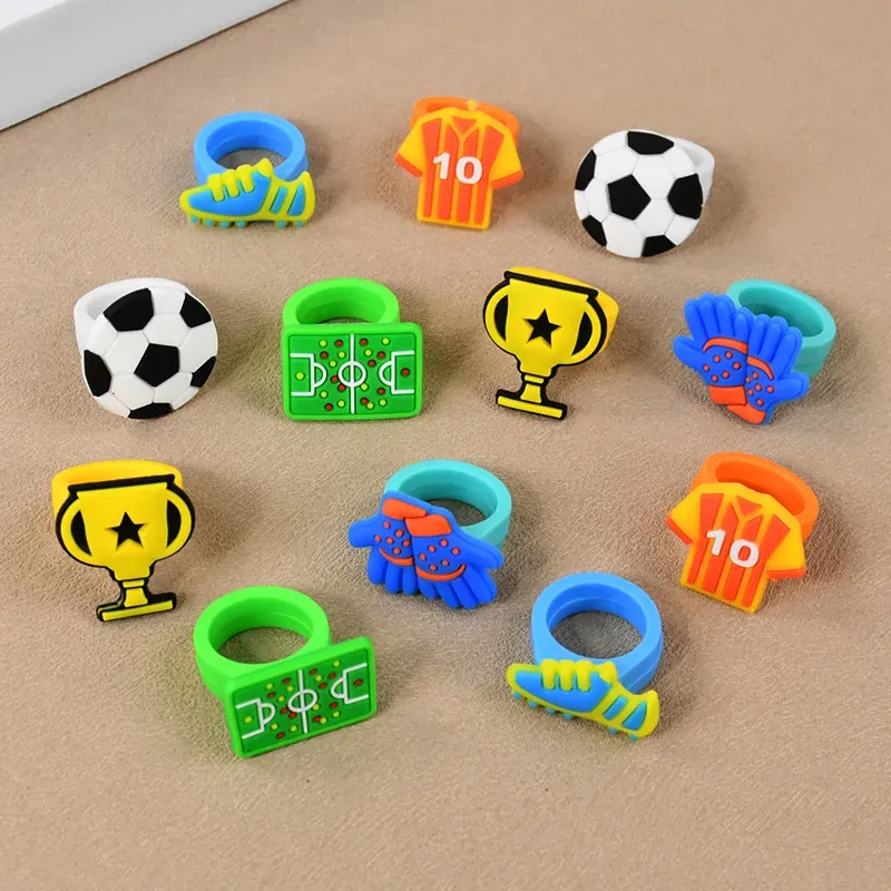 Soccer Football Party Favors for Kids - Theme Bracelets, Keychain, Maze Game Toys - Ideal for Birthday Pinata Fillers & Christmas Gifts showcase 11