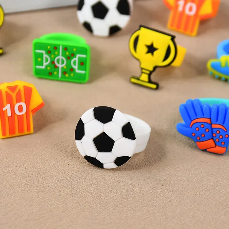 Soccer Football Party Favors for Kids - Theme Bracelets, Keychain, Maze Game Toys - Ideal for Birthday Pinata Fillers & Christmas Gifts showcase 12