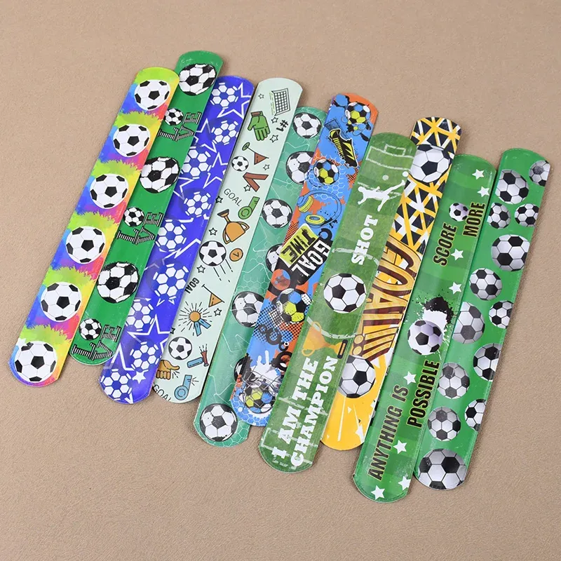 Soccer Football Party Favors for Kids - Theme Bracelets, Keychain, Maze Game Toys - Ideal for Birthday Pinata Fillers & Christmas Gifts showcase 3
