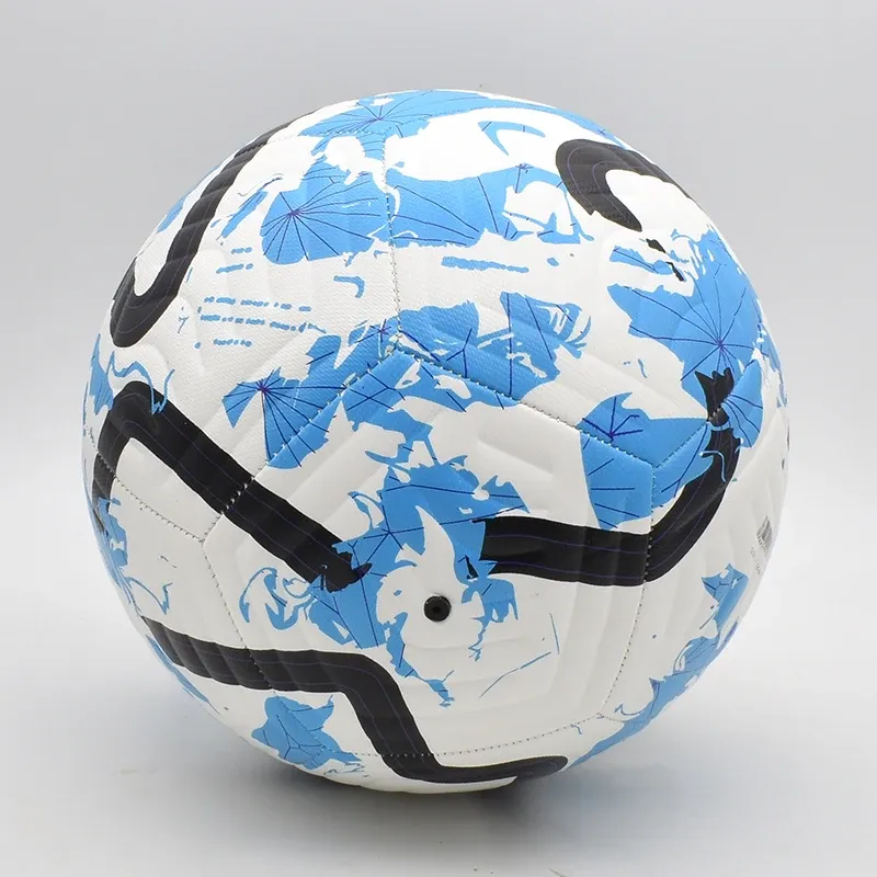 Official Size 5 PU Leather Soccer Ball - Machine-Stitched for Outdoor Match Play & Training - Durable Football for All Ages showcase 6