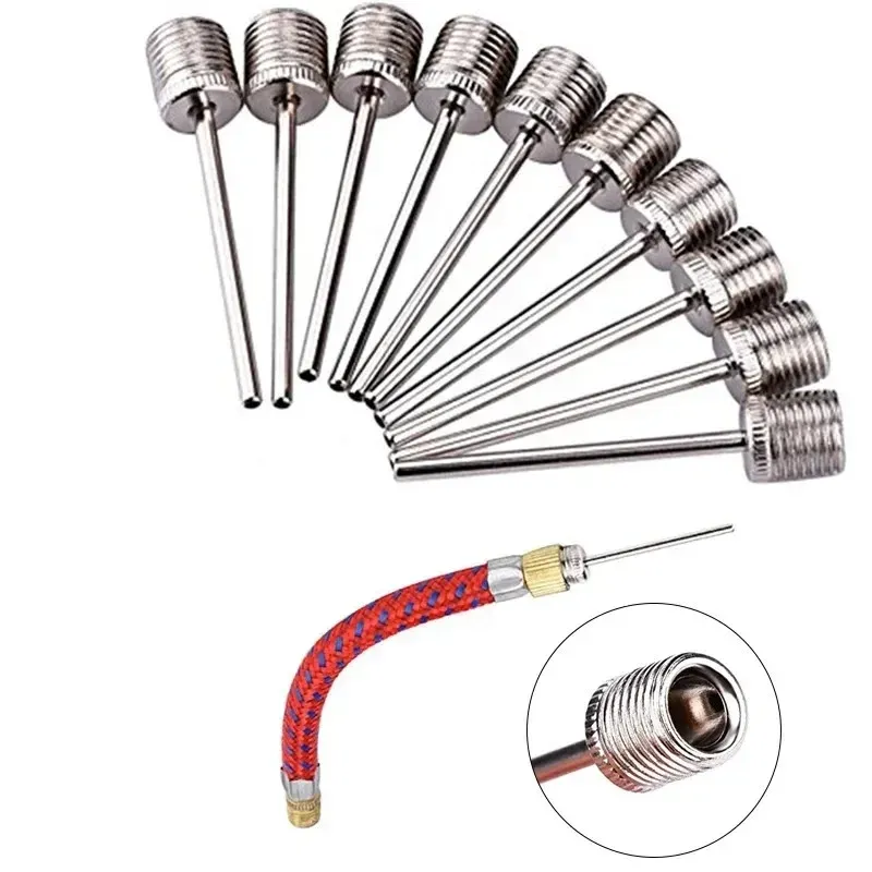 Durable Stainless Steel Ball Pump Needles - Pack of 5/10/20 - For Football, Basketball, Soccer & More - Essential Sports Accessory thumbnail 6