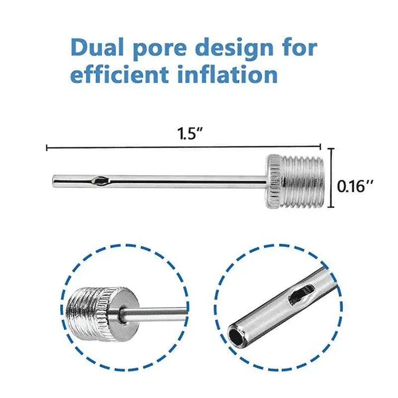Durable Stainless Steel Ball Pump Needles - Pack of 5/10/20 - For Football, Basketball, Soccer & More - Essential Sports Accessory showcase 4