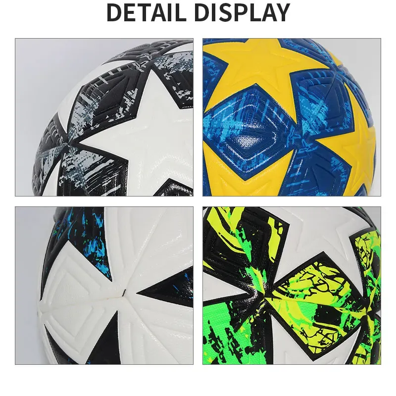 Professional Size 5 & 4 Soccer Ball for Outdoor Sports, Match Play, and Training - Durable PU Material, Seamless Design for Enhanced Performance showcase 4