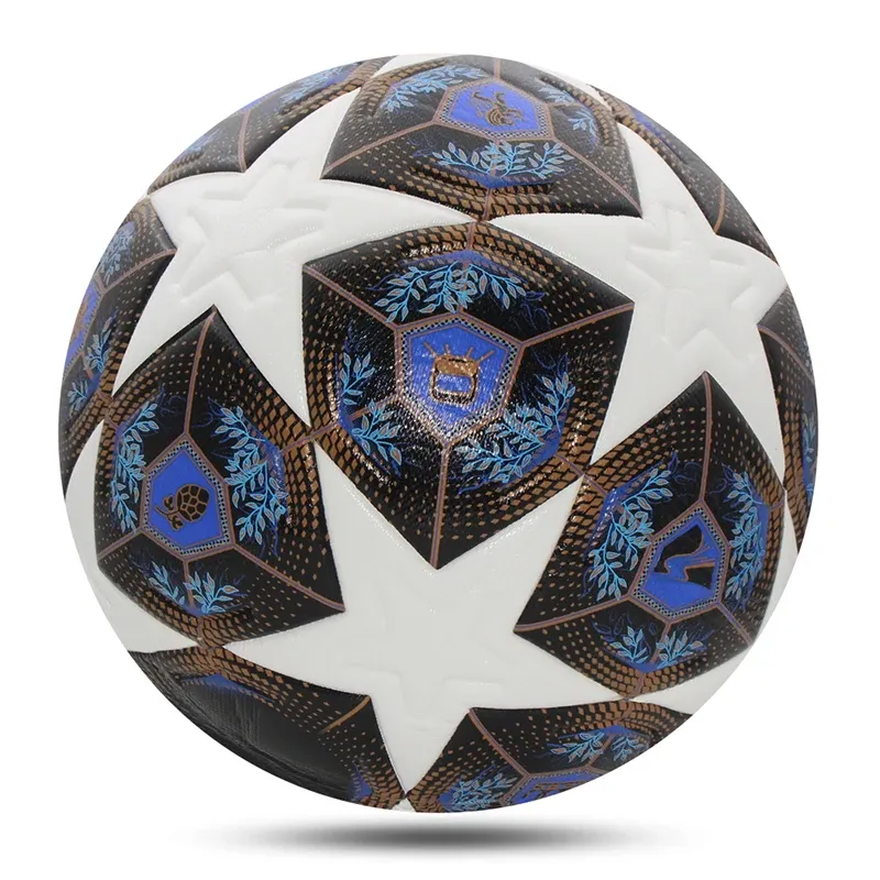 Professional PU Leather Soccer Ball Size 5 & 4 - Seamless Outdoor Sports Match & Training Football for All Ages showcase 7