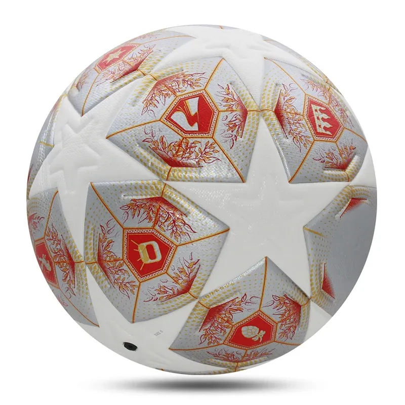 Professional PU Leather Soccer Ball Size 5 & 4 - Seamless Outdoor Sports Match & Training Football for All Ages showcase 8