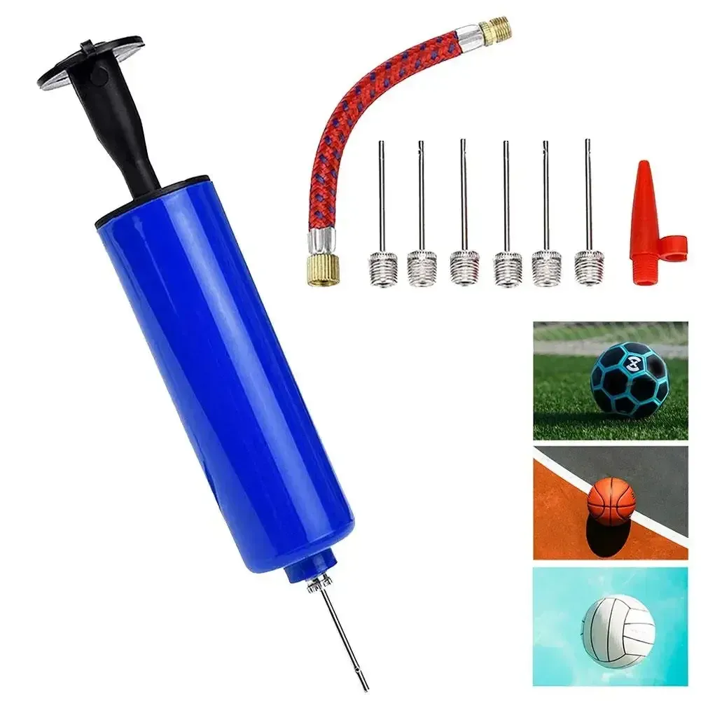 10-Piece Portable Mini Hand Air Pump Kit for Sports Balls - Includes Inflator, Needles, and Hose for Soccer, Basketball, Football, Volleyball - Essential Sports Equipment Accessory showcase 8