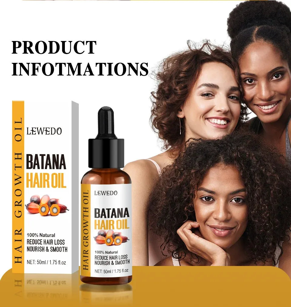 Lewedo Naturals Batana Oil for Fast Hair Growth - Pure Burahem Palm Oil for Men & Women, Nourishes Scalp, Reduces Split Ends, Promotes Healthy Shiny Hair, Anti Hair Loss Treatment showcase 12
