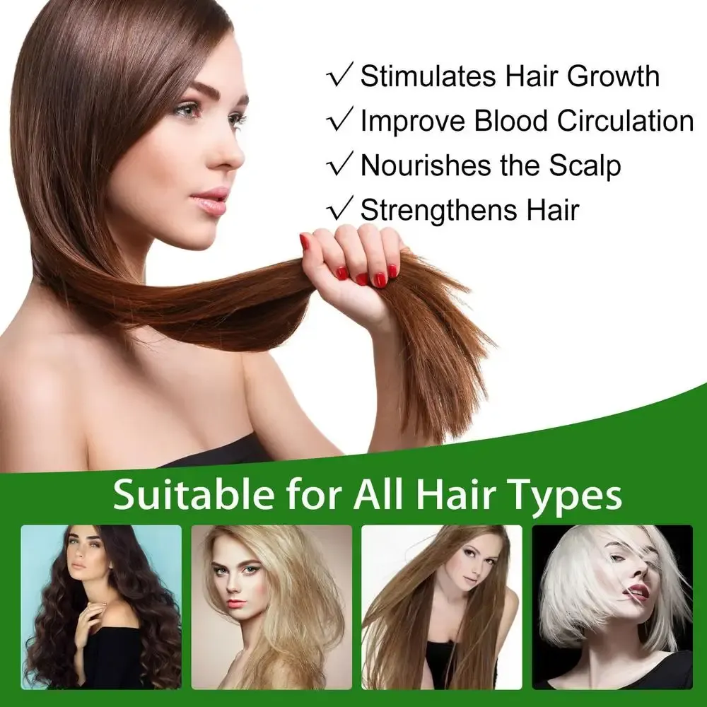 Rosemary Essential Oil for Hair Growth - Organic Scalp Treatment for Stronger, Shinier, Healthier Hair - Nourishing & Moisturizing Formula showcase 6