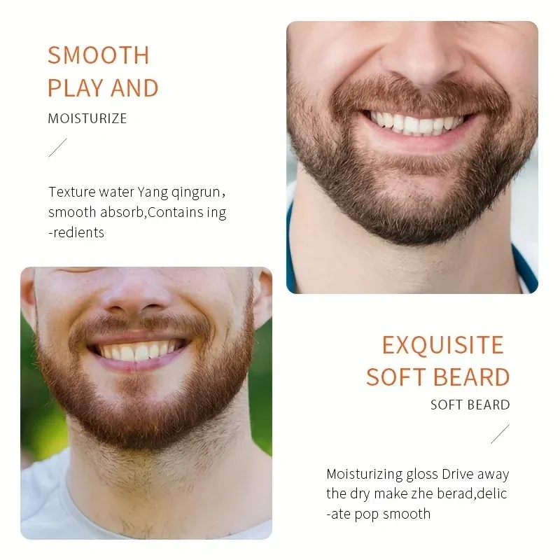 Complete Beard Growth Kit for Men: Natural Enhancer Oil, Moisturizing Balm, Boar Bristle Brush, Styling Comb, and Stainless Steel Scissors for Full Beard Care and Styling thumbnail 5
