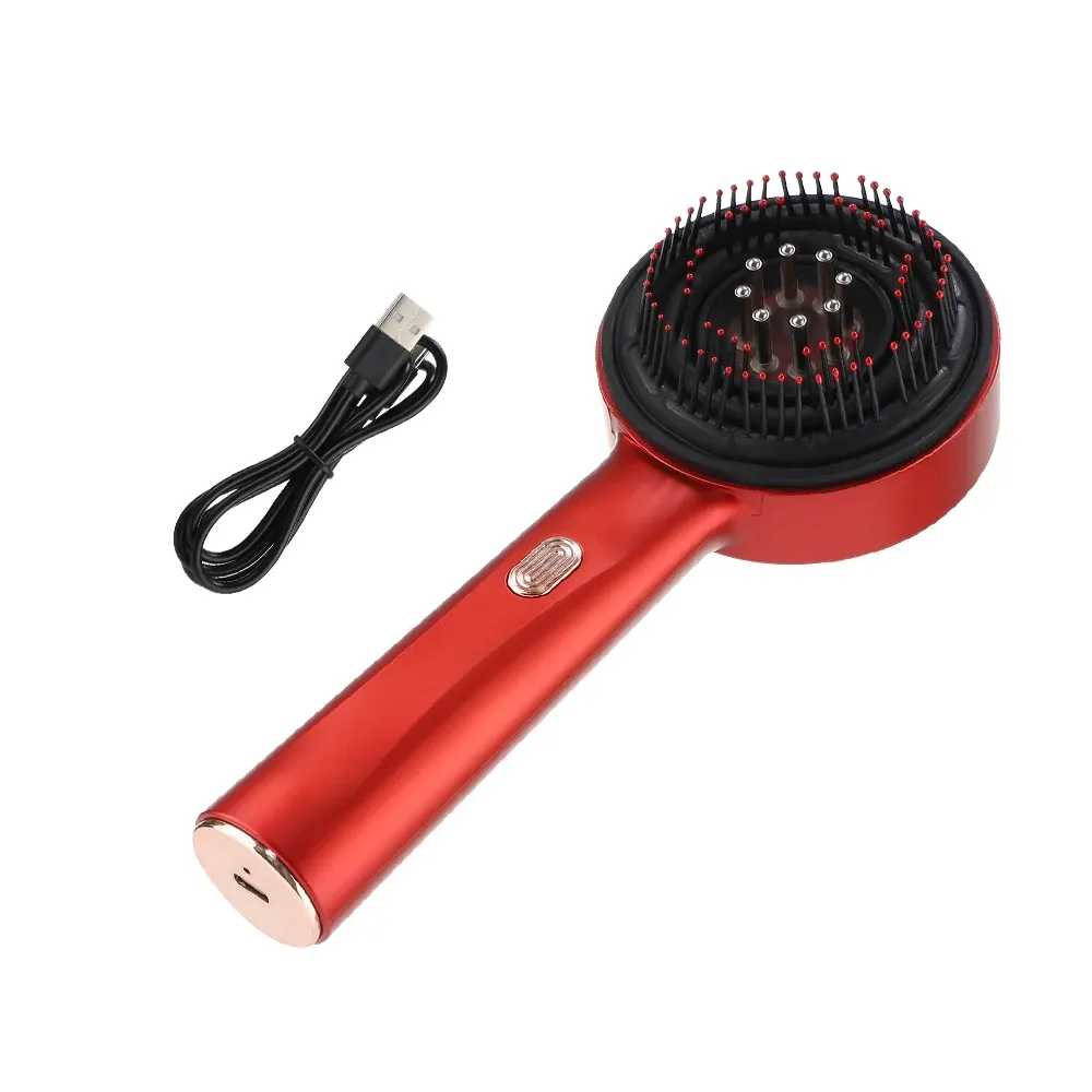 Electric Scalp Massager Comb with Red Light Therapy for Hair Growth | Microcurrent & Vibration | Anti Hair Loss Treatment | 6ML Liquid Applicator | Promotes Circulation & Relaxation showcase 17