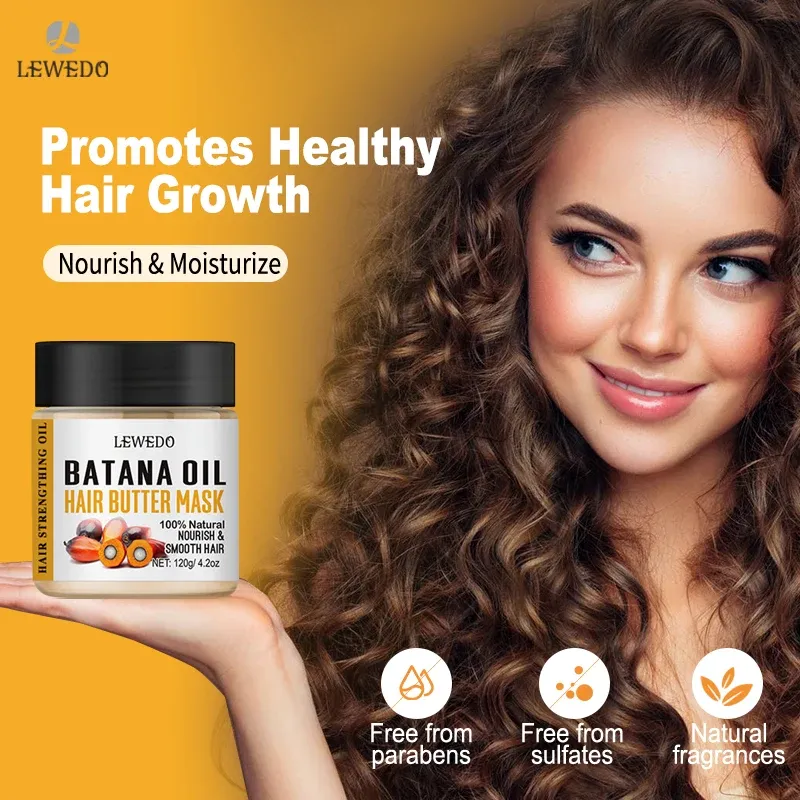 100% Pure Batana Hair Growth Oil & Treatment Set - Natural Anti-Breakage, Frizz Control, Nourishing Hair Thickening Products for All Hair Types thumbnail 4