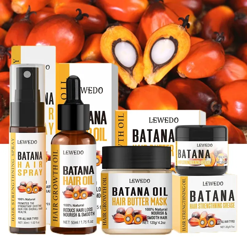 100% Pure Batana Hair Growth Oil & Treatment Set - Natural Anti-Breakage, Frizz Control, Nourishing Hair Thickening Products for All Hair Types thumbnail 1