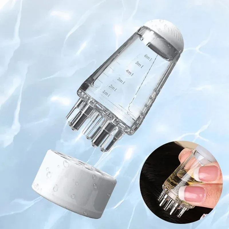 6ml Scalp Applicator Roller Ball Brush for Hair Growth Oils & Medicine - Precise Root Application & Controlled Liquid Flow thumbnail 2