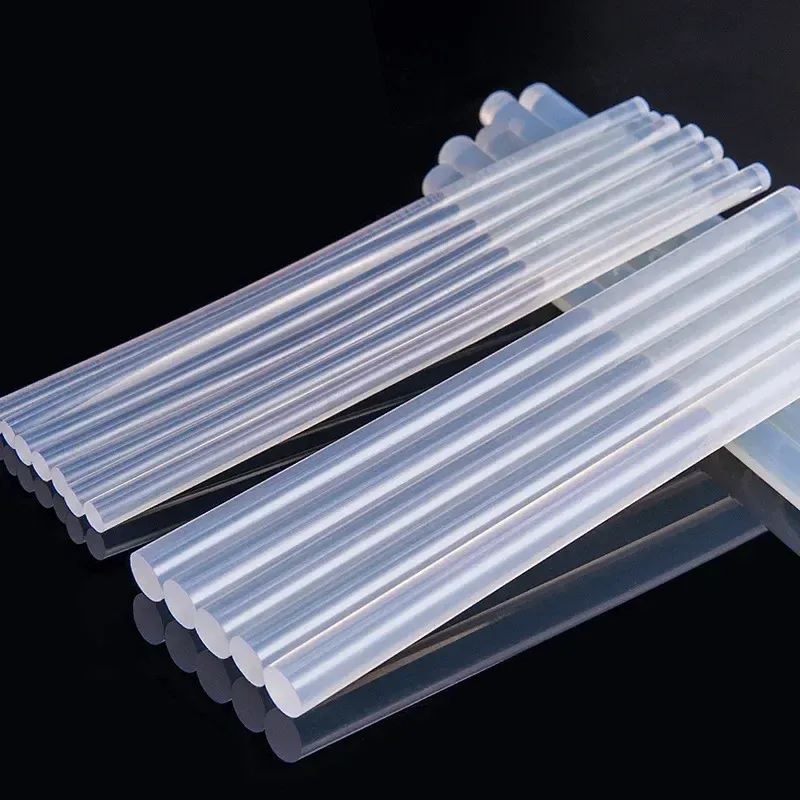 Transparent Hot Melt Glue Sticks 7mm 11mm - Strong Viscosity for DIY Crafts, Home Repair, Electric Glue Guns - Pack of 20 showcase 13