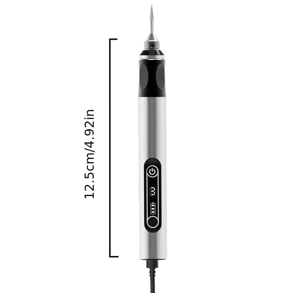 JANGKLIFE Cordless Rotary Tool Kit - Mini Wireless Engraving Pen for DIY Woodworking, Metal, Glass, Jewelry - 3-Speed 15000 RPM USB Rechargeable Drill showcase 7