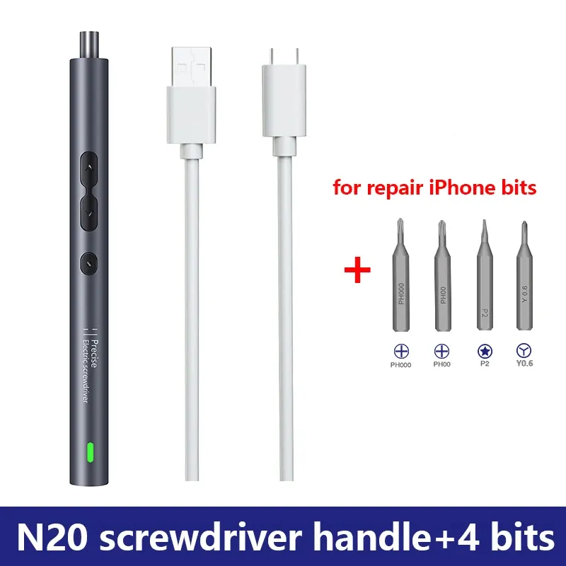 62-in-1 Precision Electric Screwdriver Set for Phone Watch Repair, Portable Cordless Mini Power Tool Kit with Rechargeable Battery and LED Lights thumbnail 5