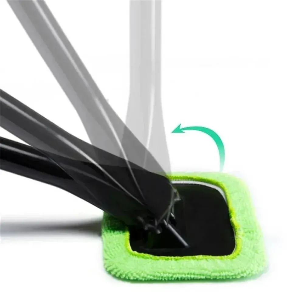 Car Windshield Cleaning Brush Kit with Long Handle for Effortless Window Wiper, Defogging, and Dust Removal - Essential Auto Glass Washer Tool for Home and Vehicle thumbnail 2