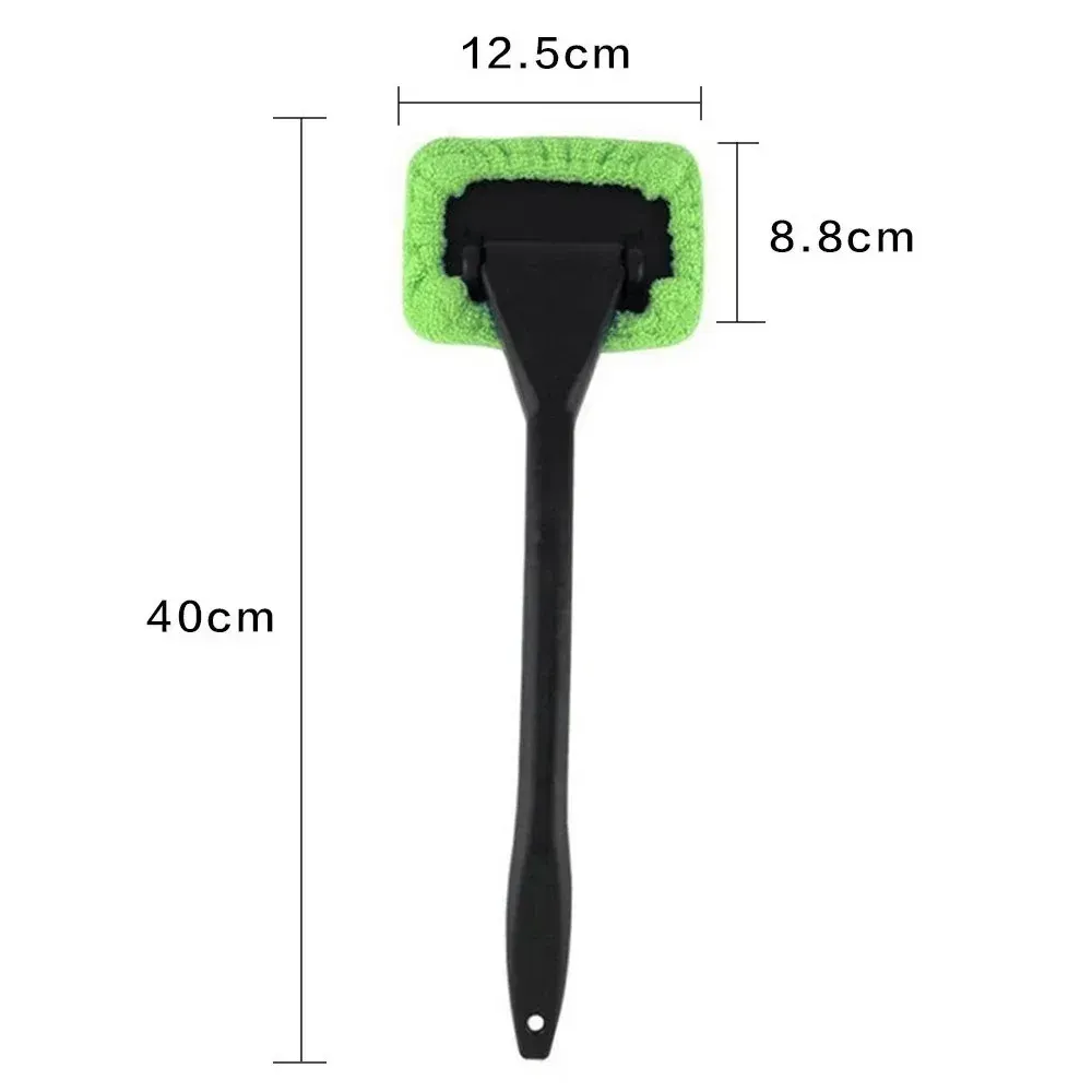 Car Windshield Cleaning Brush Kit with Long Handle for Effortless Window Wiper, Defogging, and Dust Removal - Essential Auto Glass Washer Tool for Home and Vehicle thumbnail 4