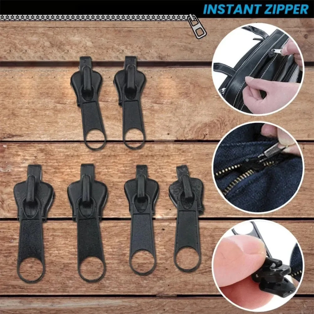 Universal Instant Zipper Repair Kit - 3 Sizes Slider Replacement Tool for Clothes, Bags, and Accessories - Easy Fix Sewing Supplies showcase 3
