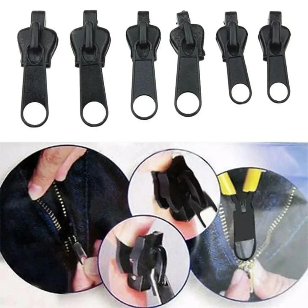 Universal Instant Zipper Repair Kit - 3 Sizes Slider Replacement Tool for Clothes, Bags, and Accessories - Easy Fix Sewing Supplies thumbnail 2