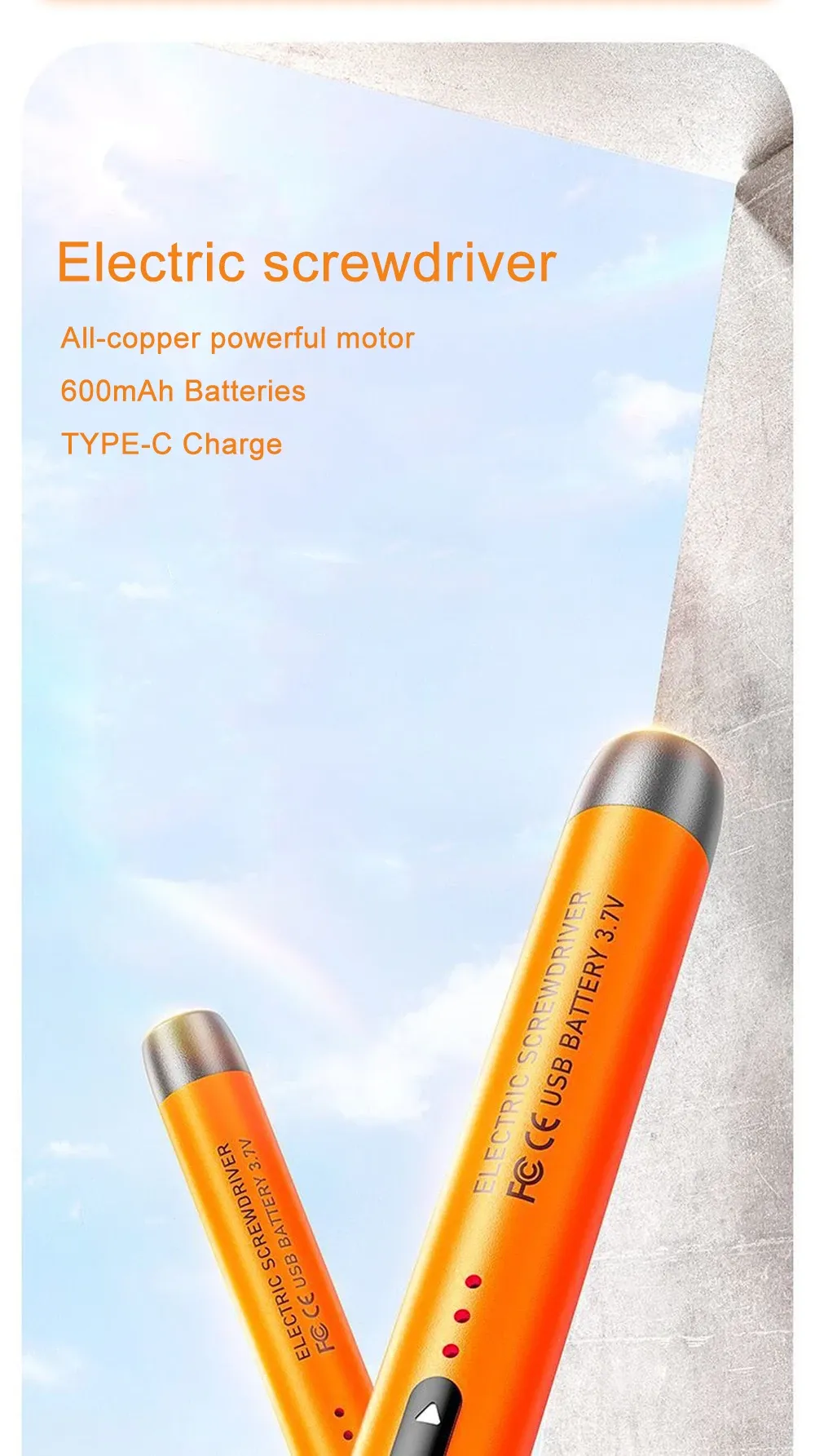 Precision Electric Screwdriver Set with 38 Bits - Rechargeable Wireless Mini Power Tool Kit for Mobile Phone, Laptop, PS5, Xbox, Switch Repair showcase 1