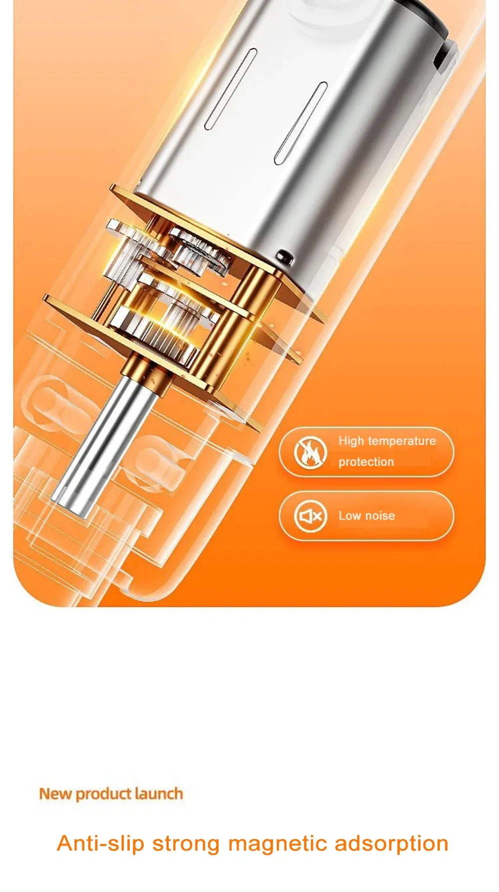 Precision Electric Screwdriver Set with 38 Bits - Rechargeable Wireless Mini Power Tool Kit for Mobile Phone, Laptop, PS5, Xbox, Switch Repair showcase 6