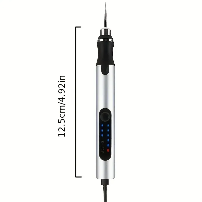 JANGKLIFE E180 USB Cordless Rotary Tool Kit - 10W Mini Wireless Engraving Pen for DIY Woodworking, Jewelry, Metal, Glass - 3 Speeds (5000-18000 RPM) with Rechargeable Lithium Battery thumbnail 2