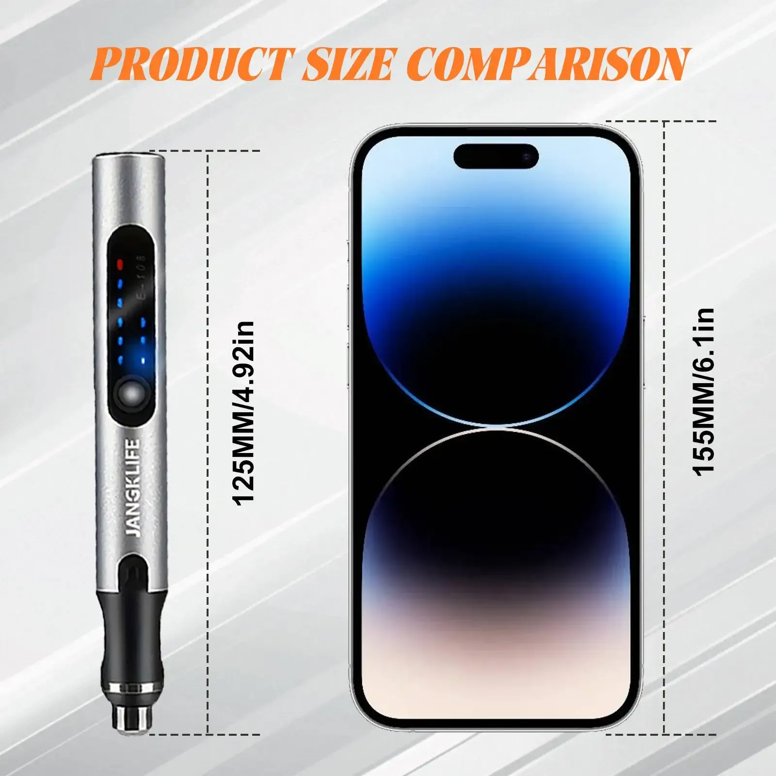 JANGKLIFE Cordless Rotary Tool Kit - Mini Wireless Engraving Pen for DIY Woodworking, Metal, Glass, Jewelry - 3-Speed 15000 RPM USB Rechargeable Drill - Image 5